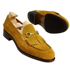 Women Horsebit Loafers|Carmina HORSEBIT PENNY LOAFERS 1652 OSCARIA MARACA