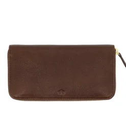 Wallet For Women|Carmina LARGE WALLET FOR WOMEN BROWN