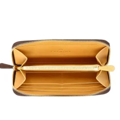 Wallet For Women|Carmina LARGE WALLET FOR WOMEN BROWN