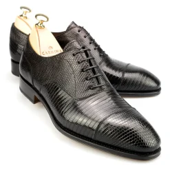 Lizard Shoes|Cap Toe Oxfords|Carmina LIZARD CAP TOE OXFORDS 80197 SIMPSON