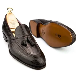 Lizard Shoes|Tassel Loafers|Carmina LIZARD TASSEL LOAFER 80215 UETAM