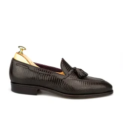 Lizard Shoes|Tassel Loafers|Carmina LIZARD TASSEL LOAFER 80215 UETAM