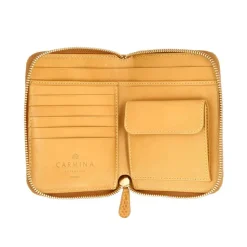 Wallet For Women|Carmina LIZARD WALLET FOR WOMEN CALABAZA
