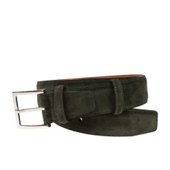 Men's Belts|Carmina SUEDE BELT LODEN
