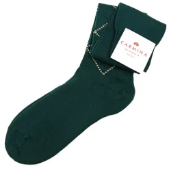 Socks|Carmina Long diamond Socks GREEN