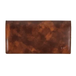 Wallet For Men|Carmina LONG WALLET FOR MEN BROWN