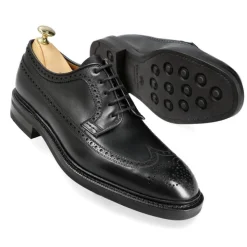 Longwing Derby|Carmina LONGWING DERBY SHOES 532 DETROIT BLACK