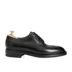Longwing Derby|Carmina LONGWING DERBY SHOES 532 DETROIT BLACK