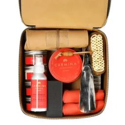 Quality Shoe Care|Quality Shoe Care|Carmina LUXURY SHOE CARE KIT FOR BROWN CALF LEATHER