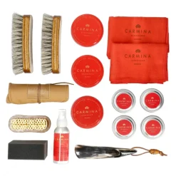 Quality Shoe Care|Quality Shoe Care|Carmina LUXURY SHOE CARE KIT FOR BROWN CALF LEATHER