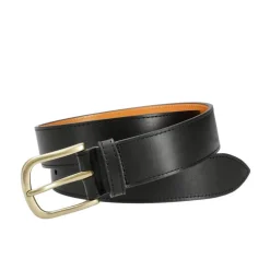 Men's Belts|Carmina MEN'S LEATHER BELT FUNCHAL BLACK
