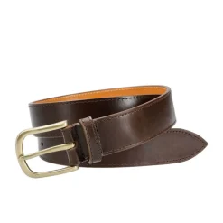 Men's Belts|Carmina MEN'S LEATHER BELT CHROMAXEL BROWN