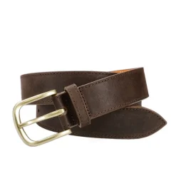 Men's Belts|Carmina MEN'S LEATHER BELT BROWN WAXY COMMANDER BRITISHTAN