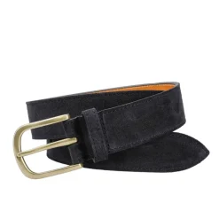 Men's Belts|Carmina MEN'S LEATHER BELT REPELLO NAVY