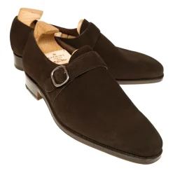 Single Monk Strap Shoes|Carmina MONK STRAP SHOES 80156 RAIN BROWN