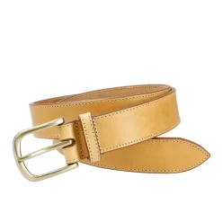 Men's Belts|Carmina COWHIDE BELT NATURAL