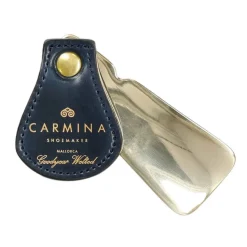 Quality Shoe Care|Quality Shoe Care|Carmina CORDOVAN TRAVEL SHOEHORN NAVY