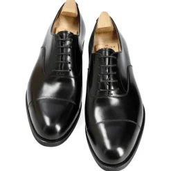 Cap Toe Oxfords|Carmina OXFORD SHOES 732 FOREST BLACK