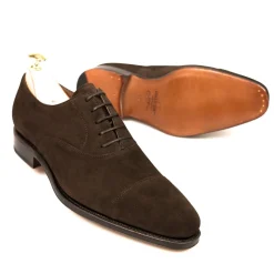 Cap Toe Oxfords|Carmina OXFORD SHOES 80386 RAIN BROWN