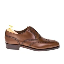 Wingtip Oxfords|Carmina OXFORD SHOES 922 RAIN BROWN