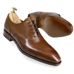 Cap Toe Oxfords|Carmina OXFORD SHOES 80286 SIMPSON BROWN