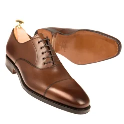 Cap Toe Oxfords|Carmina OXFORDS SHOES 80386 RAIN BROWN