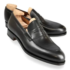 Penny Loafers|Carmina PENNY LOAFERS 923 FOREST BLACK