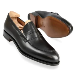 Penny Loafers|Carmina PENNY LOAFERS 923 FOREST BLACK