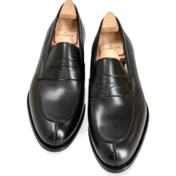 Penny Loafers|Carmina PENNY LOAFERS 923 FOREST BLACK