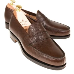 Penny Loafers|Carmina PENNY LOAFERS 80578 GENOVA BROWN