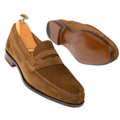 Penny Loafers|Carmina PENNY LOAFERS 80579 GENOVA SNUFF