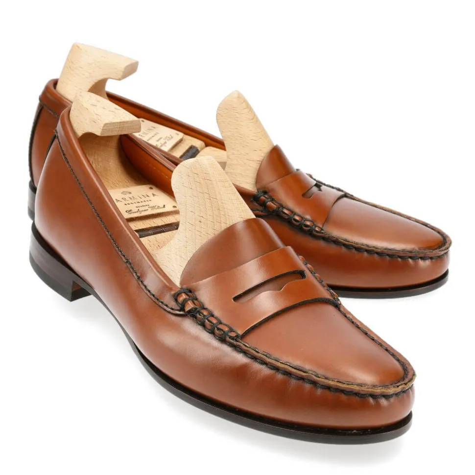 Penny Loafers|Carmina PENNY LOAFERS 1465 LUZ TANNED