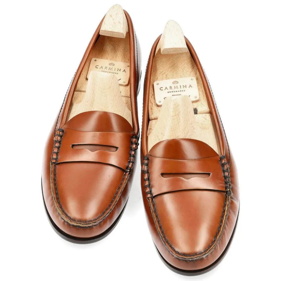Penny Loafers|Carmina PENNY LOAFERS 1465 LUZ TANNED