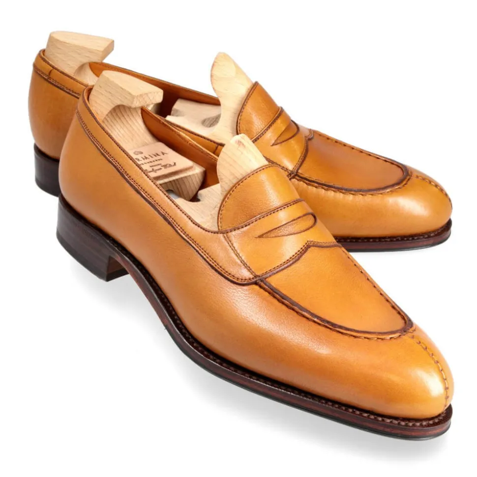 Penny Loafers|Carmina PENNY LOAFERS 1875 MADISON TANNED