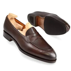 Penny Loafers|Carmina PENNY LOAFERS 1875 MADISON BROWN