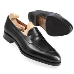 Penny Loafers|Carmina PENNY LOAFERS 1875 MADISON BLACK