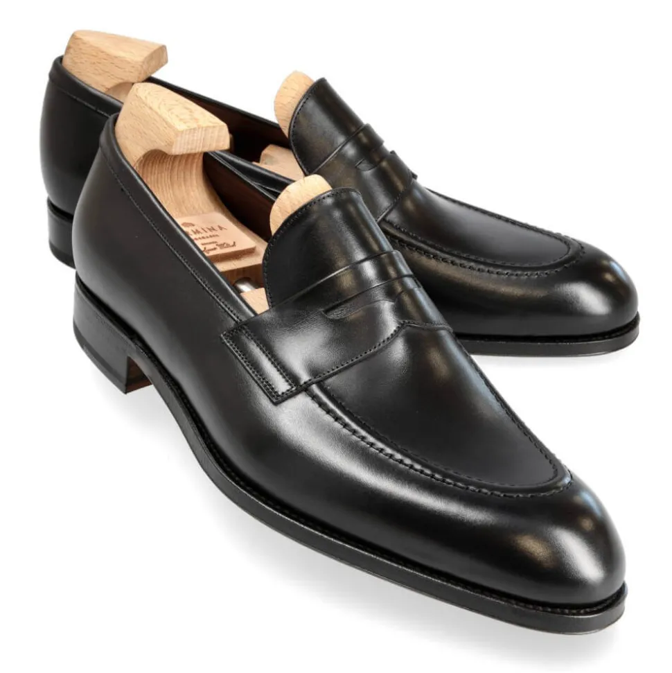 Penny Loafers|Carmina PENNY LOAFERS 80832 ROBERT BLACK