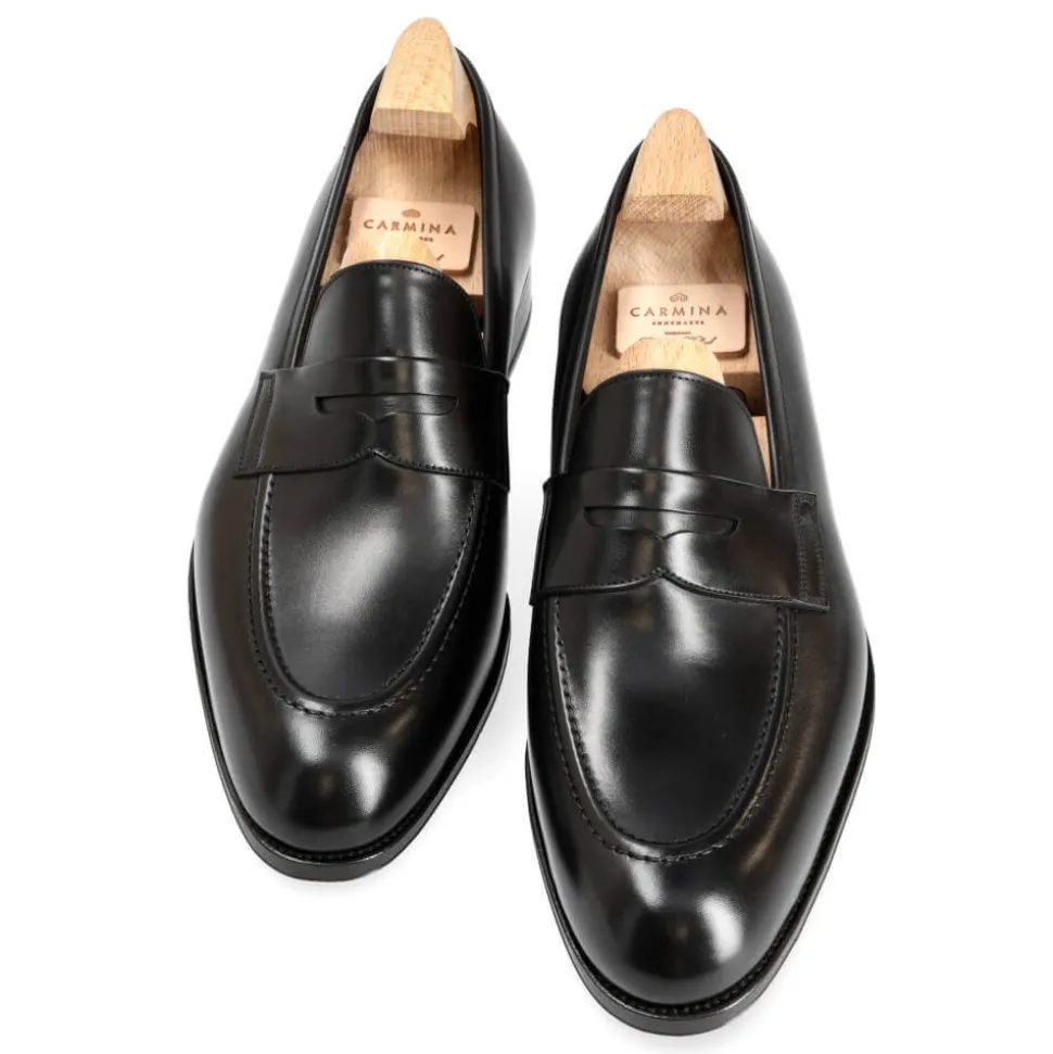 Penny Loafers|Carmina PENNY LOAFERS 80832 ROBERT BLACK