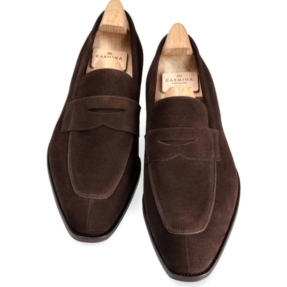 Penny Loafers|Carmina PENNY LOAFERS 10082 SIMPSON BROWN