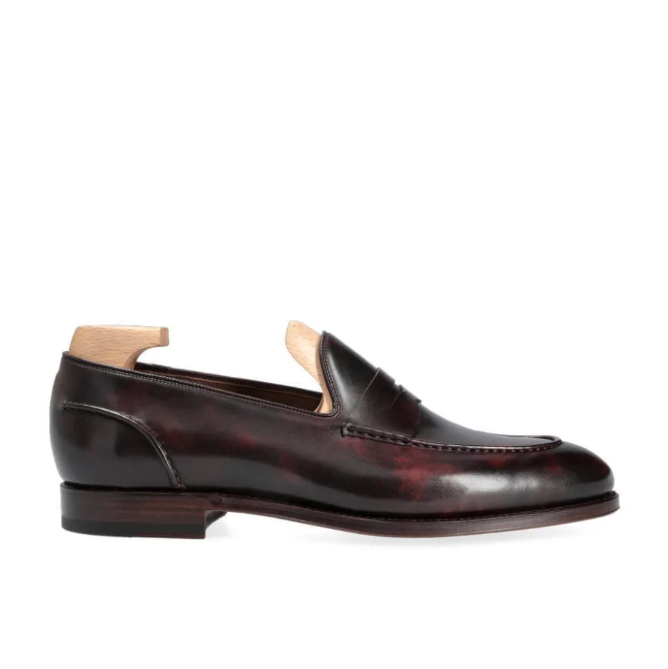 Penny Loafers|Carmina PENNY LOAFERS 80856 SINEU BURGUNDY