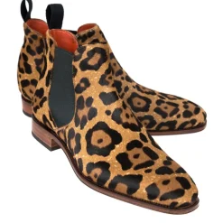 Women's Chelsea Boots|Carmina PONY LEOPARD CHELSEA BOOTS 1208 HILLS