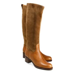 Women's High Boots|Carmina RIDING BOOTS 1506 PERLA TANNED/SNUFF