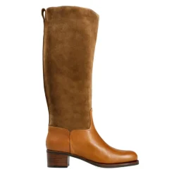 Women's High Boots|Carmina RIDING BOOTS 1506 PERLA TANNED/SNUFF