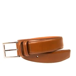 Men's Belts|Carmina TAN CALF BELT TANNED