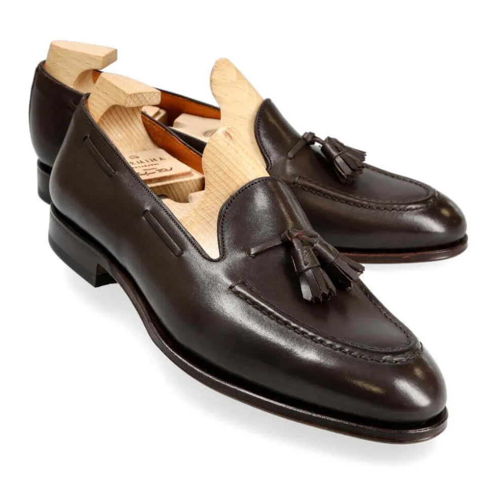 Tassel Loafers|Carmina TASSEL LOAFERS 1640 DRAC BROWN