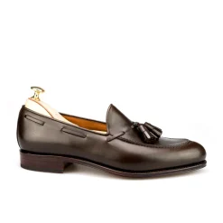 Tassel Loafers|Carmina TASSEL LOAFERS 734 FOREST BROWN