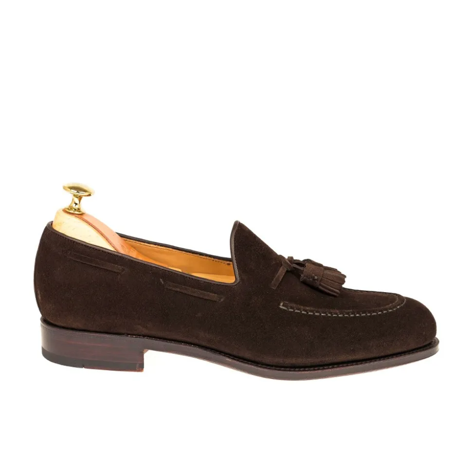 Tassel Loafers|Carmina TASSEL LOAFERS 80367 FOREST BROWN