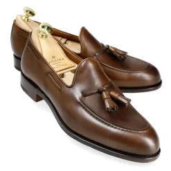 Tassel Loafers|Carmina TASSEL LOAFERS 80367 FOREST BROWN