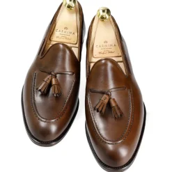 Tassel Loafers|Carmina TASSEL LOAFERS 80367 FOREST BROWN