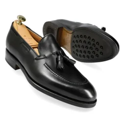 Tassel Loafers|Carmina TASSEL LOAFERS 80861 ROBERT BLACK